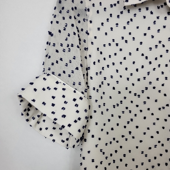 House of harlow polka dot blouse - Picture 3 of 7
